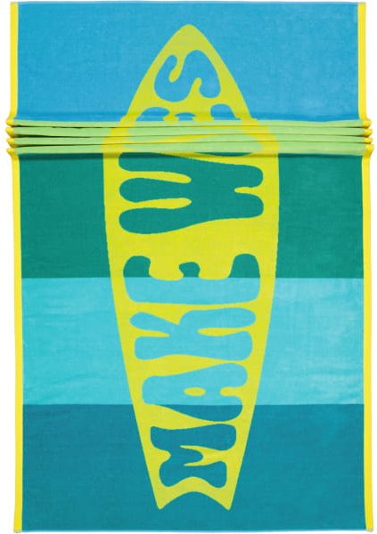 Vossen Strandtücher Make Waves - Farbe: ice blue - 0002 - 100x180 cm