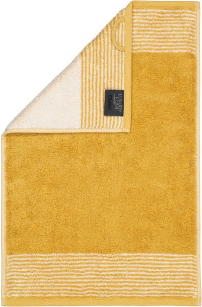 Cawö Handtücher Luxury Home Two-Tone 590 - Farbe: gold - 53 - Gästetuch 30x50 cm