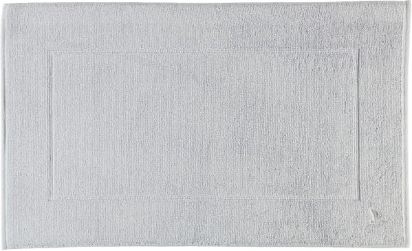 Möve - Badteppich Superwuschel mit Logo - Farbe: silver - 829 (1-0300/8126) - 60x60 cm