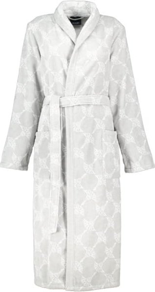 JOOP! Damen Bademantel Cornflower - Schalkragen 1645 - Farbe: Silber - 76 - S