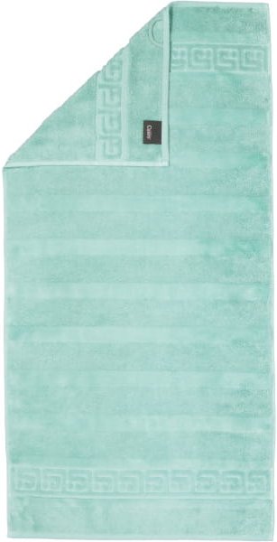 Cawö - Noblesse Uni 1001 - Farbe: 474 - agavegrün - Handtuch 50x100 cm