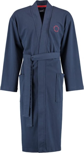JOOP Herren Bademantel Kimono Pique 1655 - Farbe: marine - 12