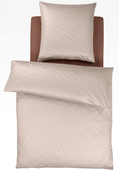 JOOP! Bettwäsche Cornflower 4020 - Farbe: Sand - 17 - 80x80 cm - 155x220 cm