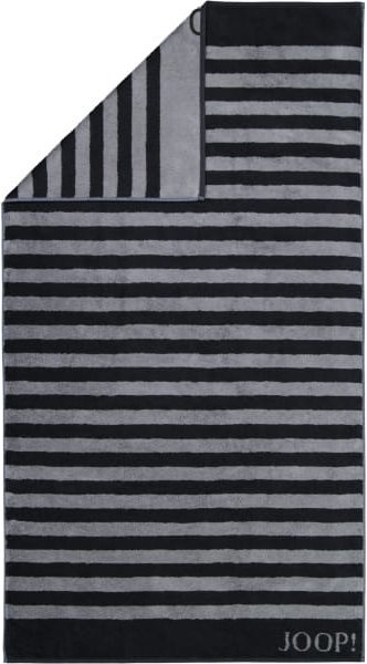 JOOP! Classic - Stripes 1610 - Farbe: Schwarz - 90 - Duschtuch 80x150 cm