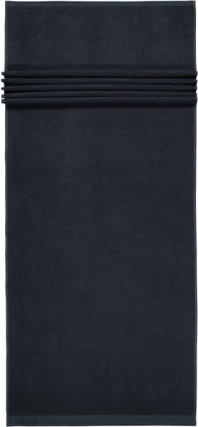 Rhomtuft - Handtücher Baronesse - Farbe: schwarz - 15 - Saunatuch 70x190 cm