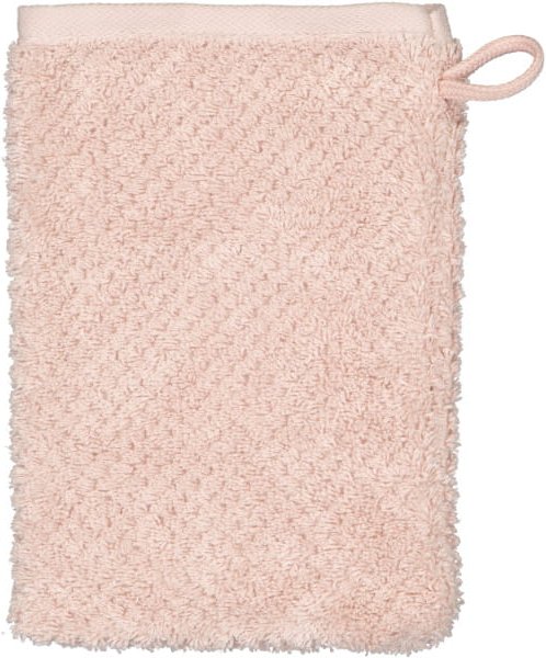 Cawö Handtücher Pure 6500 - Farbe: puder - 383 - Waschhandschuh 16x22 cm