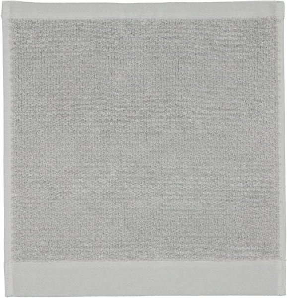 Rhomtuft - Handtücher Baronesse - Farbe: kiesel - 85 - Seiflappen 30x30 cm