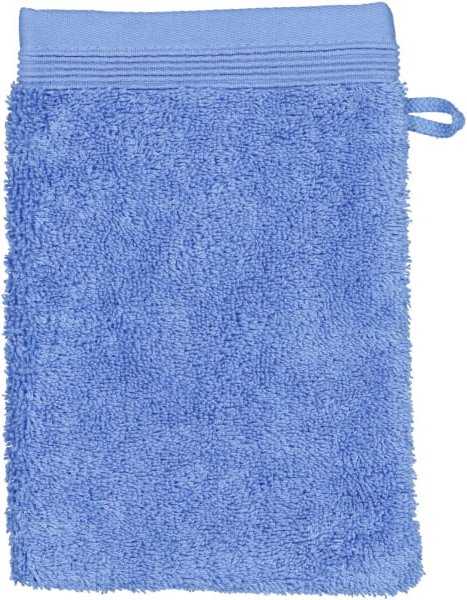 Möve - Superwuschel - Farbe: cornflower - 410 (0-1725/8775) - Waschhandschuh 15x20 cm
