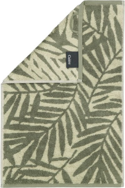Cawö Handtücher Maison Blätter 6267 - Farbe: field - 44 - Gästetuch 30x50 cm