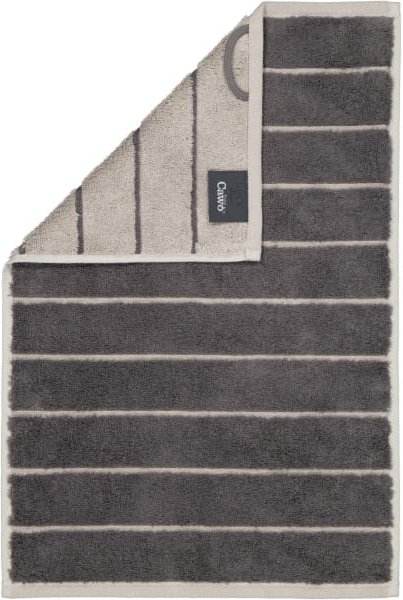 Cawö Handtücher Balance Doubleface 6232 - Farbe: anthrazit - 73 - Gästetuch 30x50 cm