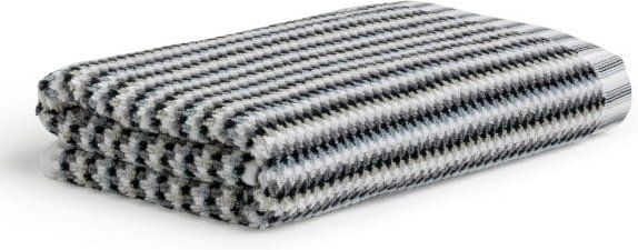 Möve Handtücher Bliss Bunt - Farbe: silver/black - 081 - Handtuch 50x100 cm