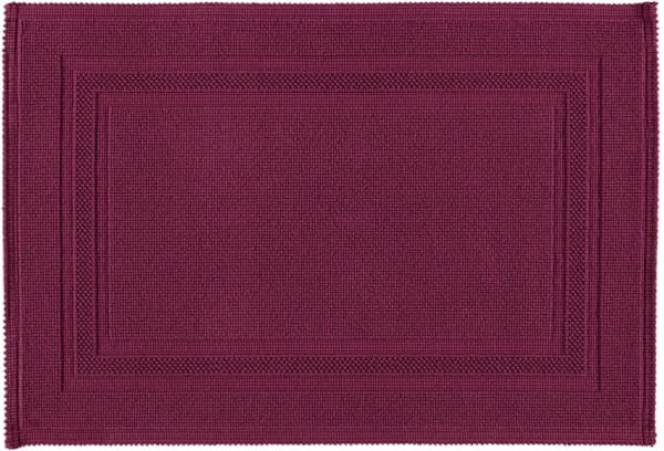 Rhomtuft - Badematte Gala - Farbe: berry - 237 - 60x90 cm