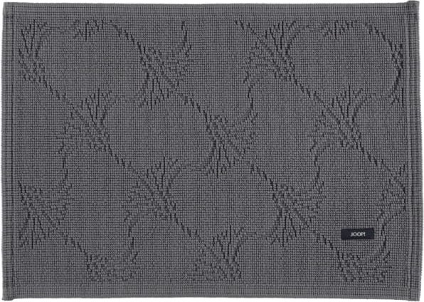 JOOP! - Badteppich New Cornflower 60 - Farbe: Light Anthrazit - 413 - 50x70 cm