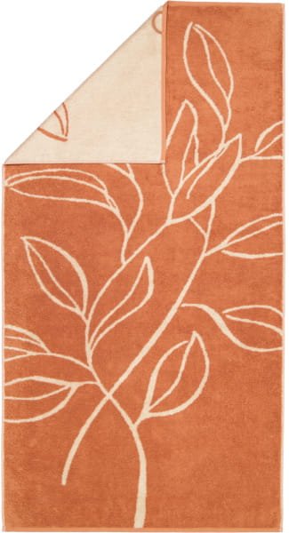 Cawö Handtücher Atelier Floral 6239 - Farbe: kupfer - 33 - Duschtuch 70x140 cm