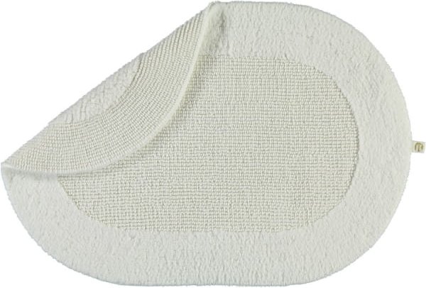 Rhomtuft - Badteppiche Exquisit - Farbe: weiss - 01 - 50x75 cm