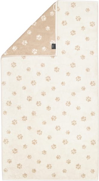 Cawö Handtücher WE LOVE DOGS Paws 6247 - Farbe: Natur-Beige - 33 - Duschtuch 80x150 cm