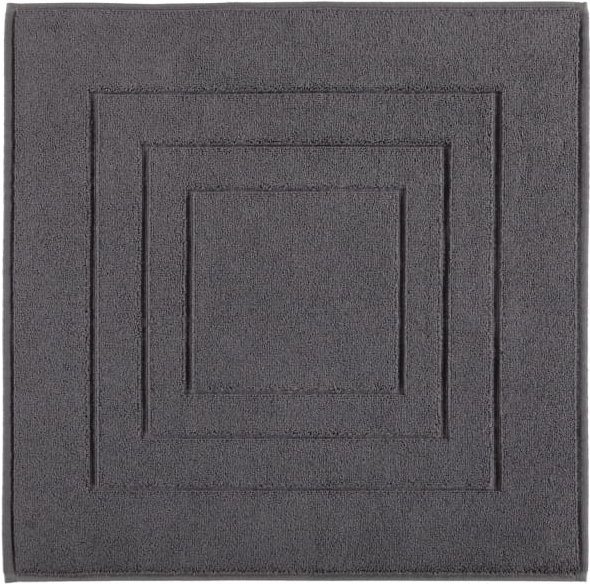 Thumbnail - Vossen Badematten Feeling - Farbe: graphit - 7660 - 60x60 cm