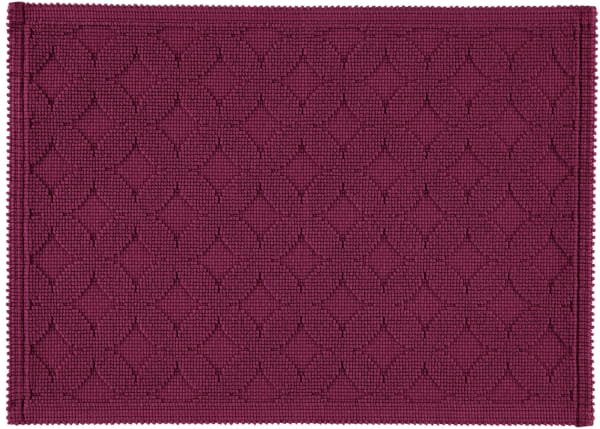 Rhomtuft - Badematte Seaside - Farbe: berry - 237 - 50x70 cm