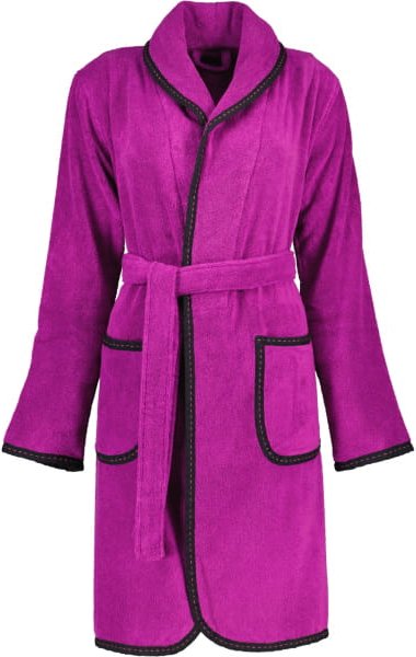 Vossen Bademäntel Damen Schalkragen Limbo - Farbe: purple - 8590 - L