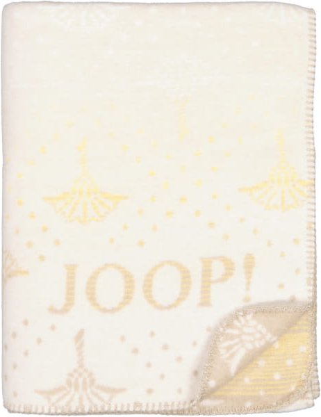 JOOP! Wohndecken Cornflower Charm - Farbe: Vanilla - 150x200 cm