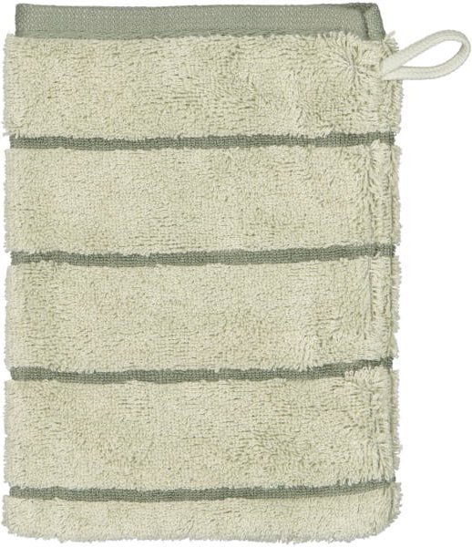 Cawö Handtücher Balance Doubleface 6232 - Farbe: wasabi - 44 - Waschhandschuh 16x22 cm