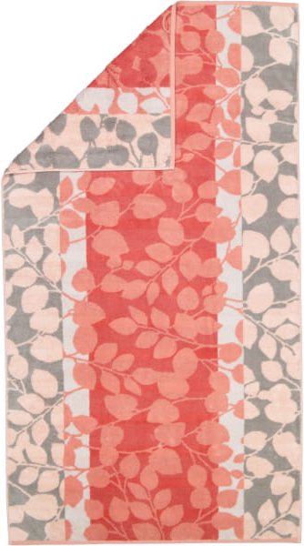 Cawö Handtücher Noblesse Harmony Floral 1086 - Farbe: koralle - 27 - Duschtuch 80x160 cm