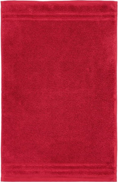Vossen Handtücher Vienna Style Supersoft - Farbe: rubin - 3900 - Gästetuch 30x50 cm