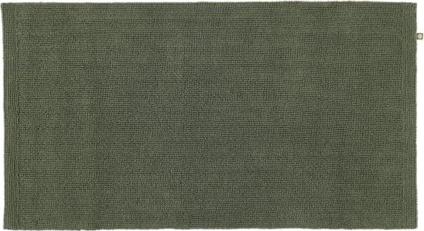 Thumbnail - Rhomtuft - Badteppich Pur - Farbe: olive - 404 - 70x130 cm