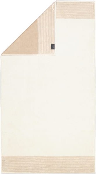 Cawö Handtücher Luxury Home Two-Tone 590 - Farbe: natur - 36 - Duschtuch 80x150 cm