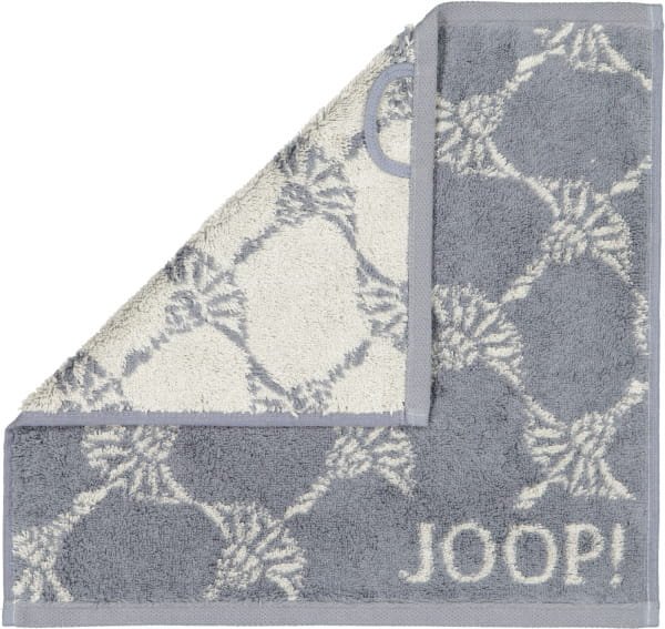 JOOP! Cornflower 1611 - Farbe: Anthrazit - 77 - Seiflappen 30x30 cm