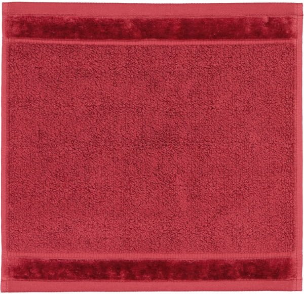 Vossen Handtücher Pure - Farbe: red rock - 3810 - Seiflappen 30x30 cm