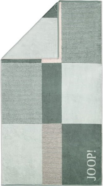 JOOP! Handtücher Divided Squares 1705 - Farbe: Salbei - 44 - Duschtuch 80x150 cm