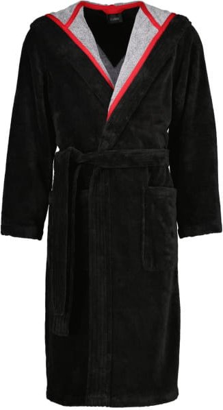 Cawö Home Herren Bademantel Kapuze 831 - Farbe: lava - 97 - M