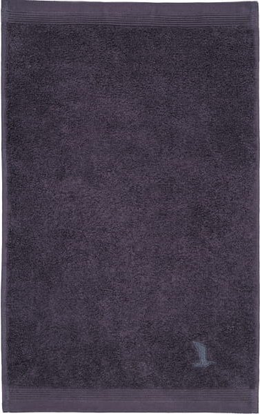 Möve - Superwuschel - Farbe: dark grey - 820 (0-1725/8775) - Gästetuch 30x50 cm