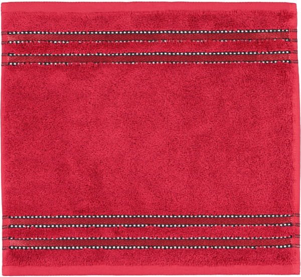 Vossen Handtücher Cult de Luxe - Farbe: rubin - 3900 - Seiflappen 30x30 cm