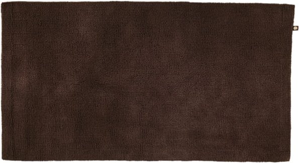 Rhomtuft - Badteppich Pur - Farbe: mocca - 406 - 70x130 cm