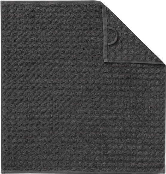 Cawö Küchenhandtücher Cuisine Pro Uni 520 - Farbe: basalt - 740 - 50x50 cm