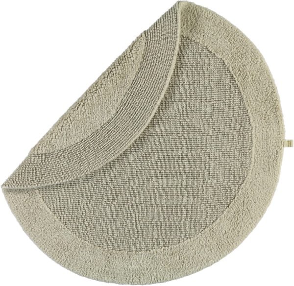 Rhomtuft - Badteppiche Exquisit - Farbe: stone - 320 - 80 cm rund