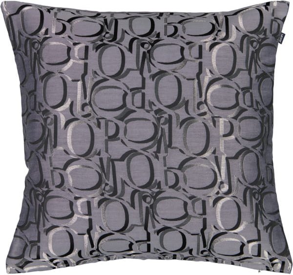 JOOP! Kissenhülle Ornament - Farbe: Anthrazit - 012 - 50x50 cm