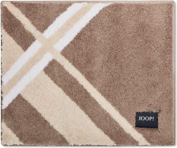 JOOP Badteppich Checks 288 - Farbe: Graphit - 1108 - 50x60 cm