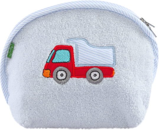 Smithy Pastellflausch Laster - Waschbeutel - Farbe: hellblau (2008022)