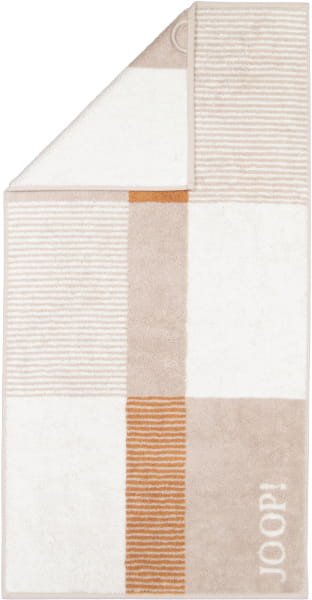 JOOP! Handtücher Divided Squares 1705 - Farbe: Natur - 36 - Handtuch 50x100 cm