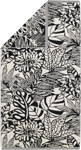 Möve Handtücher Brooklyn Botanic - Farbe: nature/black - 081 - Duschtuch 80x150 cm