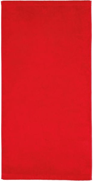 Cawö Handtücher Life Style Uni 7007 - Farbe: rot - 203 - Handtuch 50x100 cm