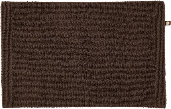 Rhomtuft - Badteppich Pur - Farbe: mocca - 406 - 50x75 cm