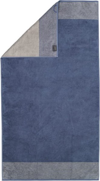 Cawö - Luxury Home Two-Tone 590 - Farbe: nachtblau - 10 - Duschtuch 80x150 cm