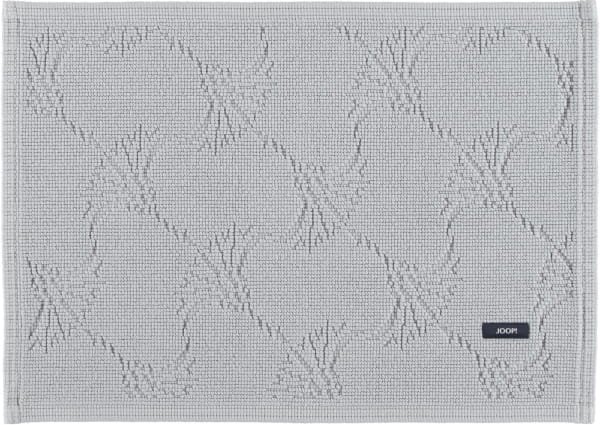 Thumbnail - JOOP! - Badteppich New Cornflower 60 - Farbe: Silber - 026 - 50x70 cm