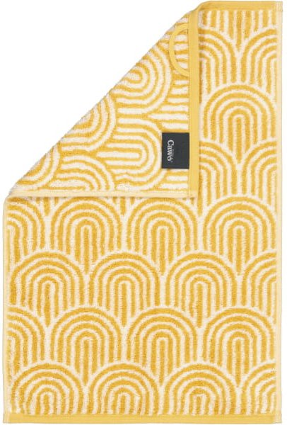 Cawö Handtücher Maison Bögen 6268 - Farbe: gold - 35 - Gästetuch 30x50 cm