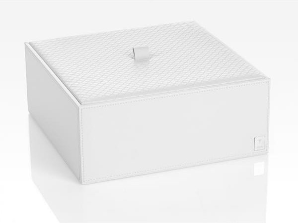 JOOP! HOME & BATH - Mehrzweckbehälter XL mit Deckel - Farbe: weiß (011000410)