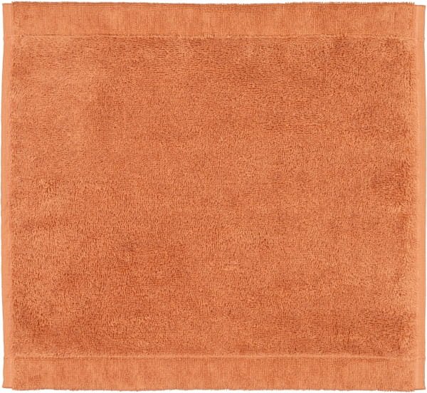 Cawö Handtücher Life Style Uni 7007 - Farbe: kupfer - 384 - Seiflappen 30x30 cm